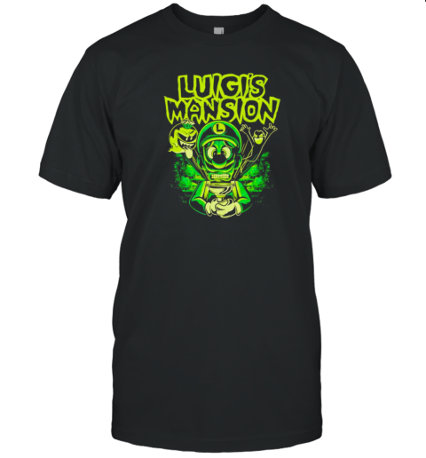 Sweet Screams Luigi'S Mansion Mario Halloween T-Shirt