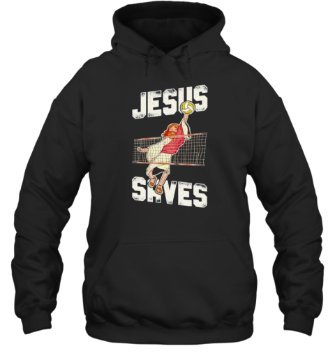 Volleyball Player Team Jesus Vintage Jesus Saves T- Classic Men's T-shirt