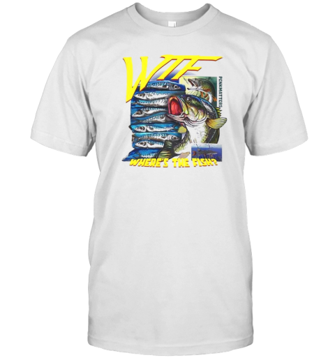 WTF Where Is The Fish Graphic T- Classic Men's T-shirt