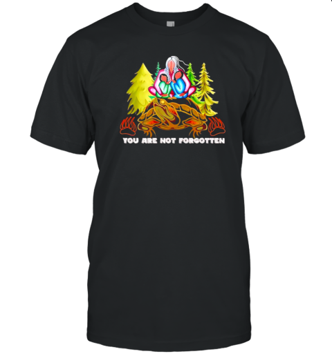 You Are Not Forgotten I Native American Mmiw Awareness T-Shirt