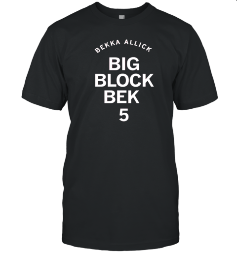 Bekka Allick Big Block Bek 5 T- Classic Men's T-shirt