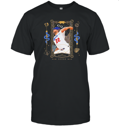 Clayton Kershaw Los Angeles Dodgers The Magician T-Shirt