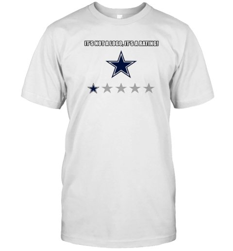 Dallas Cowboys 1 Star It'T Not A Logo It'S A Rating Funny T- Classic Men's T-shirt