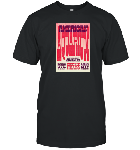 Design American Aquarium Knuckleheads Saloon In Kansas City MO October 5 2024 Poster T-Shirt