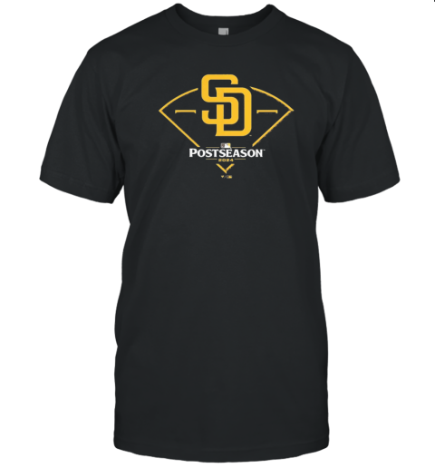 Design San Diego Padres 2024 MLB Postseason Around The Horn T-Shirt