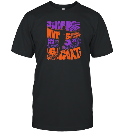 Diana Taurasi Phoenix Mercury Goat Things MVP T-Shirt