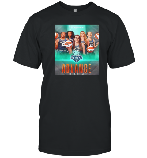 New York Liberty Advance To Semi Finals WNBA Playoffs 2024 T-Shirt New York Liberty Advance To Semi Finals WNBA Playoffs 2024 T-Shirt