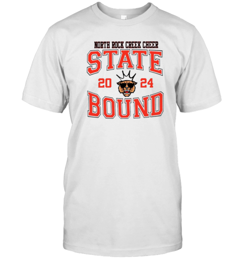 NRC North Rock Creek Cheer State Bound T-Shirt