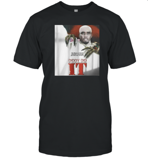 Original Diddy Did It Poster T-Shirt