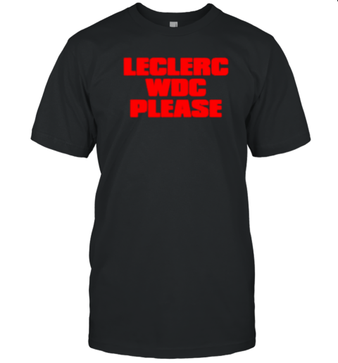 Original Leclerc Wdc Please T-Shirt