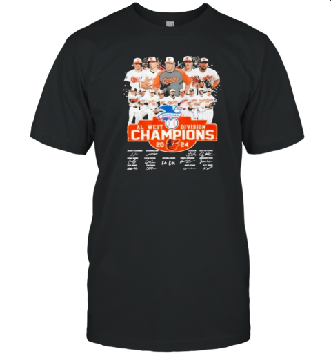 Original Orioles Al West Division Champions 2024 T-Shirt