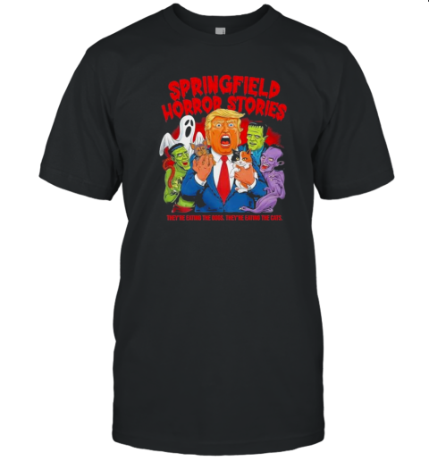 Original Trump Springfield Horror Stories T-Shirt