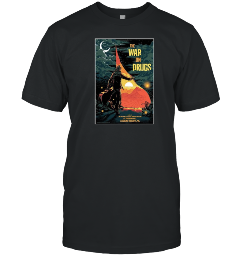 The War On Drugs In Sterling Heights MI On September 25 2024 Poster T- Classic Men's T-shirt