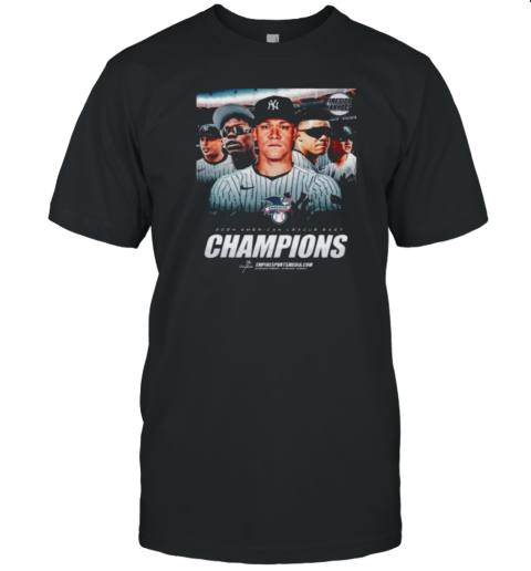 American League East Champs New York Yankees Poster T-Shirt