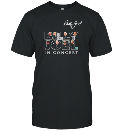 Billy Joel In Concert Signature T-Shirt