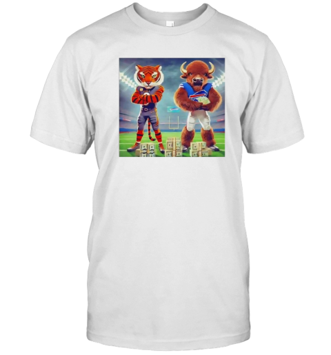 Buffalo Bills Billy Buffalo Vs Cincinnati Bengals Who Dey Cashes Game Day T-Shirt