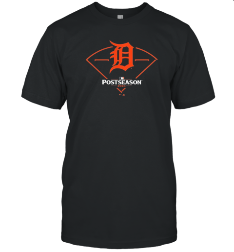 Detroit Tigers 2024 MLB Postseason Around The Horn T-Shirt