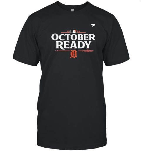 Detroit Tigers 2024 MLB Postseason Locker Room T-Shirt