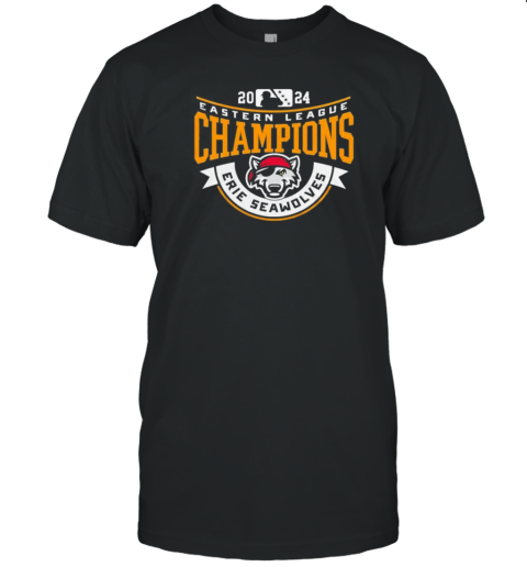 Erie Seawolves 2024 Eastern League Champions T-Shirt