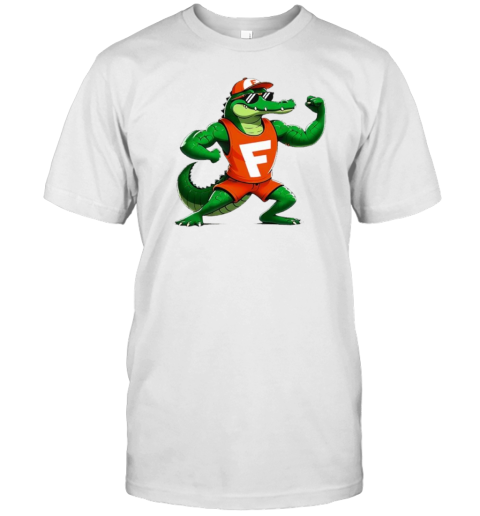 Florida Fun Fear The Chomp Gator Sport Design T-Shirt