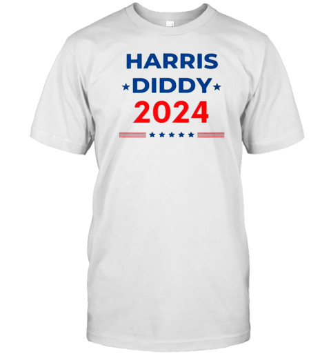 Harris Diddy 2024 Political Statement T-Shirt