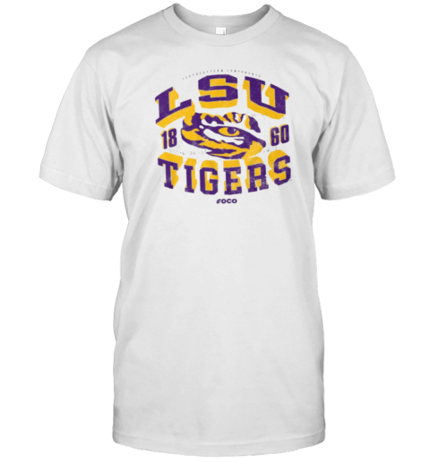 LSU Tigers Field Arched Wordmark T- Classic Men's T-shirt