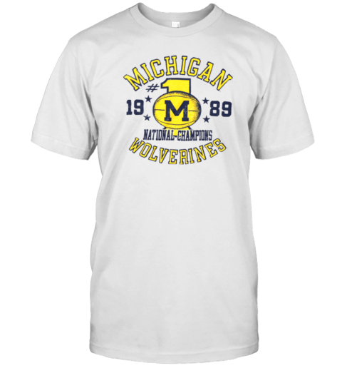 Michigan Vintage Basketball 1989 National Champions T-Shirt