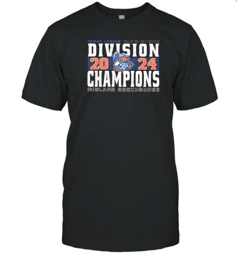 Midland Rockhounds 2024 Texas League Division Champions T-Shirt