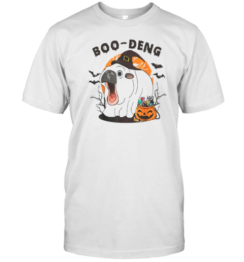 Moo Deng Cute Baby Pygmy Hippo Bouncy Pig In Thai Halloween Design T- Classic Men's T-shirt