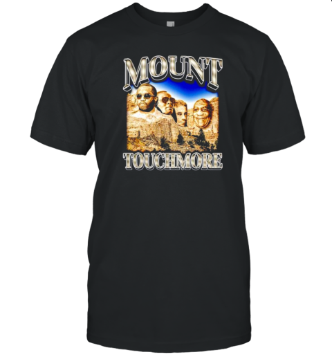 Mount Touchmore Graphic Funny T- Classic Men's T-shirt