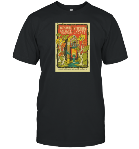 My Morning Jacket September 27 2024 Merriweather Post Pavilion In Columbia MD Tour Poster T- Classic Men's T-shirt