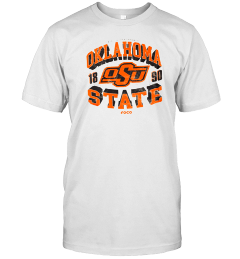 Oklahoma State Cowboys Field Arched Wordmark T- Classic Men's T-shirt