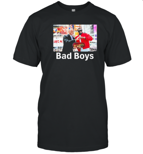 P Diddy And Eric Adams Bad Boys T- Classic Men's T-shirt