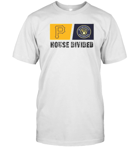 Pittsburgh Pirates Vs Milwaukee Brewers House Divided 2024 T-Shirt