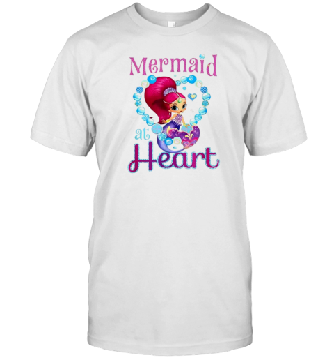 Shimmer And Shine Mermaid At Heart Shimmer Portrait T- Classic Men's T-shirt