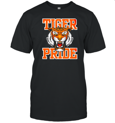 Tiger Pride Tiger Mascot School Sports Team T- Classic Men's T-shirt