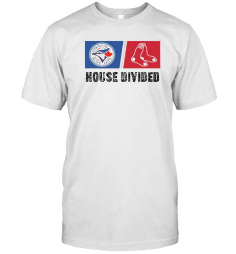 Toronto Blue Jays Vs Boston Red Sox House Divided 2024 T- Classic Men's T-shirt