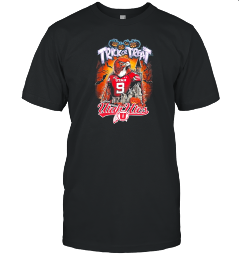 Trick Or Treat Utah 9 Character Halloween T-Shirt