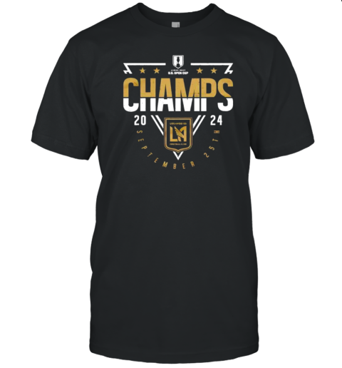 U.S. Open Cup LAFC Champions 24 T-Shirt