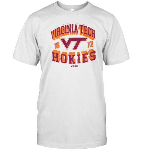 Virginia Tech Hokies Field Arched Wordmark T-Shirt