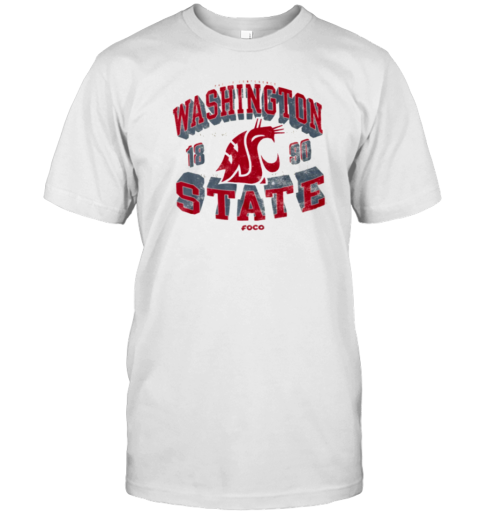 Washington State Cougars Field Arched Wordmark T-Shirt