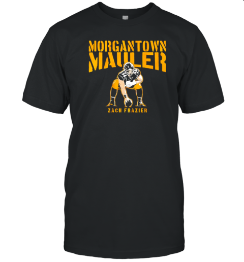 Zach Frazier Morgantown Mauler Pittsburgh NFLPA T-Shirt