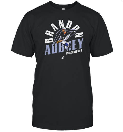 Brandon Aubrey Dallas Arch Football T-Shirt