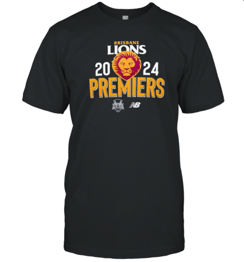 Brisbane Lions 2024 Premiers T-Shirt