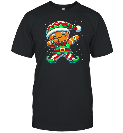 Christmas Gingerbread Man Elf Funny Gingerbread Man Lover T- Classic Men's T-shirt