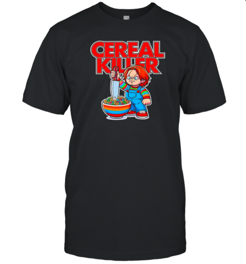 Chucky Cereal Killer Wanna Play Halloween T-Shirt