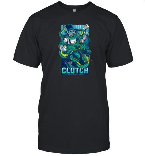 Clutch GLC Live At 20 Monroe September 26Th Grand Rapids MI Tour 2024 Poster T-Shirt