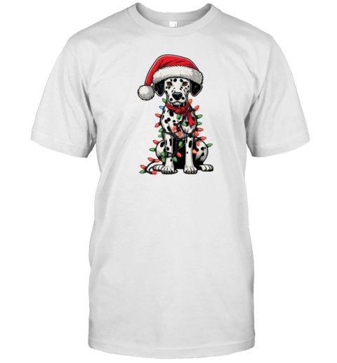 Dalmatian Dog Christmas T-Shirt