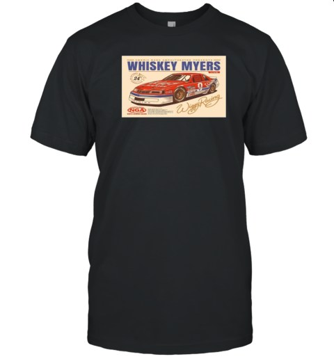 Design Ameris Bank Amphitheatre Whiskey Myers Oct 18 2024 Alpharetta, GA Concert Poster T-Shirt