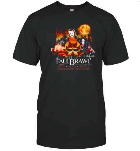 Fall Brawl The Great Muta Vs Sting Vs Vampiro Halloween T-Shirt